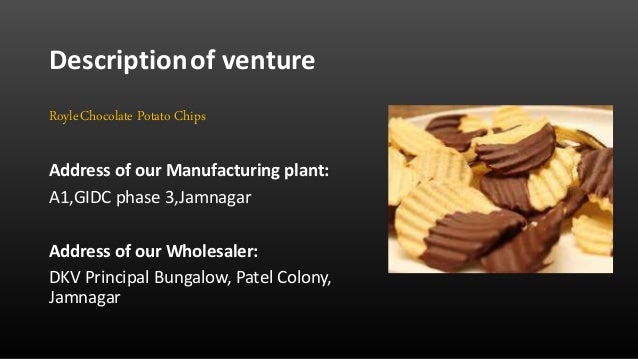 chocolate potato chips business plan executive summary in a business plan