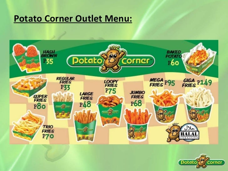 Potato Corner Franchise Packages