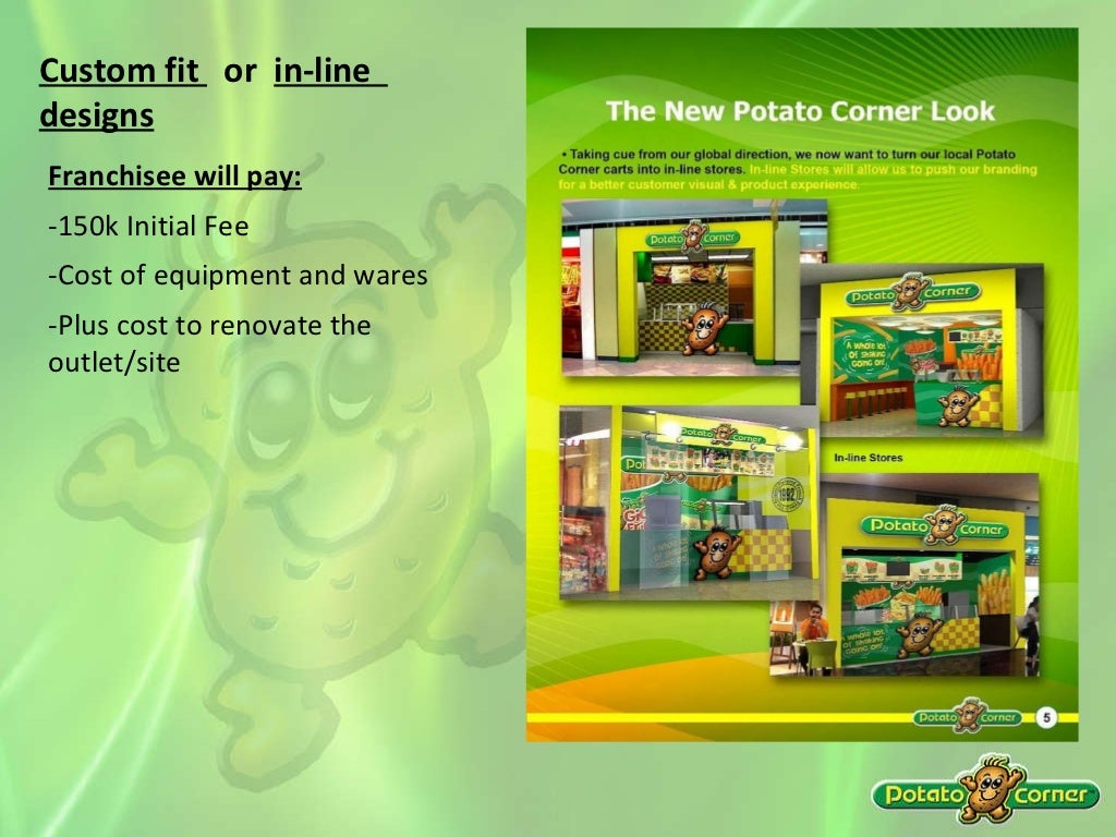Potato Corner Franchise Packages