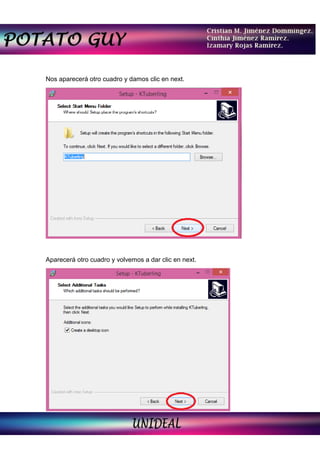 Nos aparecerá otro cuadro y damos clic en next.
Aparecerá otro cuadro y volvemos a dar clic en next.
 