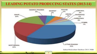 LEADING POTATO PRODUCING STATES (2013-14)
9
 