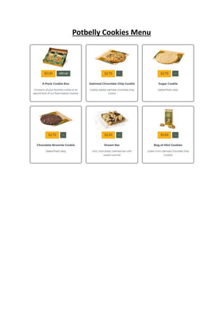 Potbelly Menu.pdf Potbelly Menu PDF - 2025 Full Menu with Prices | PDF