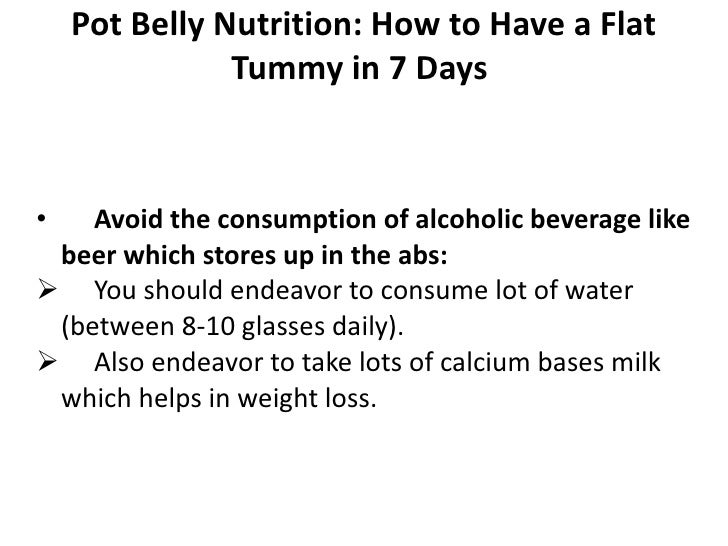 Pot Belly Nutrition