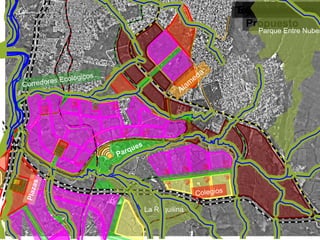 Sistema Vial
Propuesto
Tejidos UrbanosEquipamientos
Parque Entre Nubes
La Requilina
 