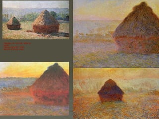 "Meules, fin de l'été, effet du matin" Claude MONET 1890 Musée d'Orsay, Paris  