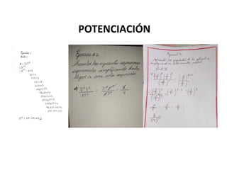 POTENCIACIÓN