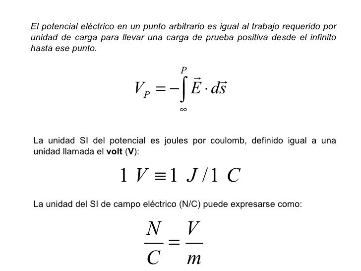 potencial electrico