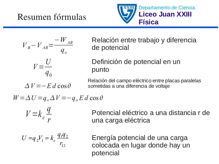 Diferencia De Potencial