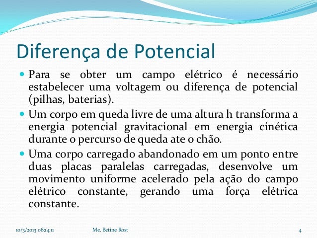 Força e campo eletrico Força e campo eletrico