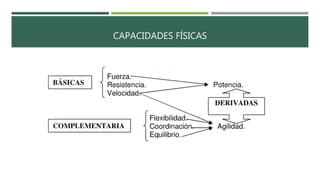 CAPACIDADES FÍSICAS
 