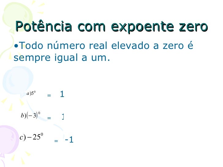 Potenciação