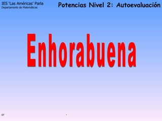 EF Enhorabuena 