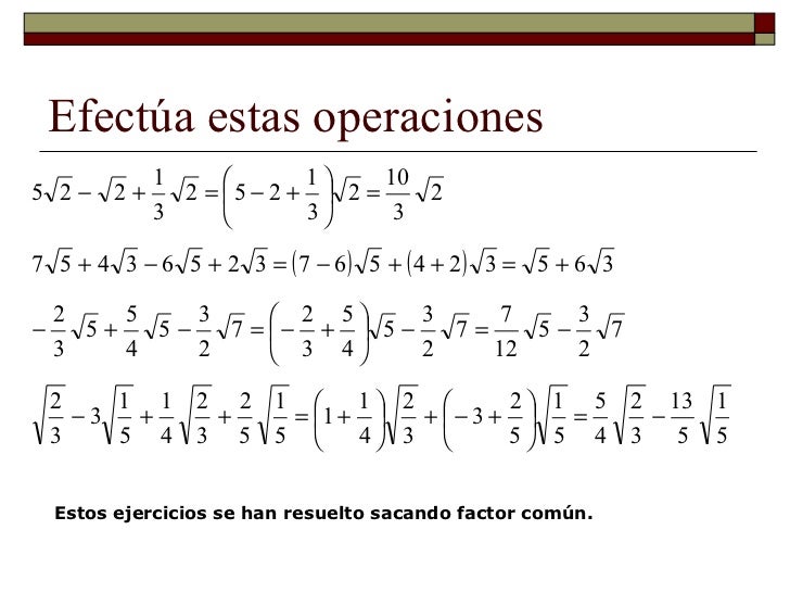 Potencias Y Radicales
