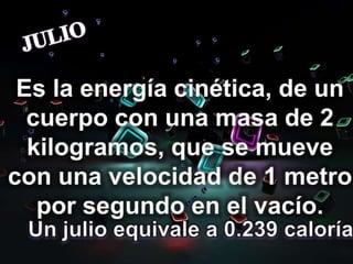 Potencia y energía cinética