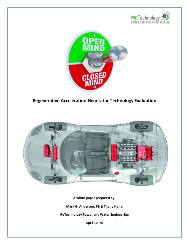 Electric Vehicle Regenerative Acceleration Innovation Report