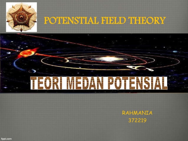 Potential field theory | PPT