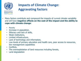 Presentation: Potential Impact of Climate Change on the Economy | PPTX