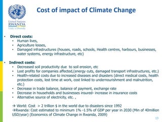 Presentation: Potential Impact of Climate Change on the Economy | PPTX