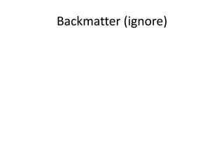 Backmatter (ignore) 
 