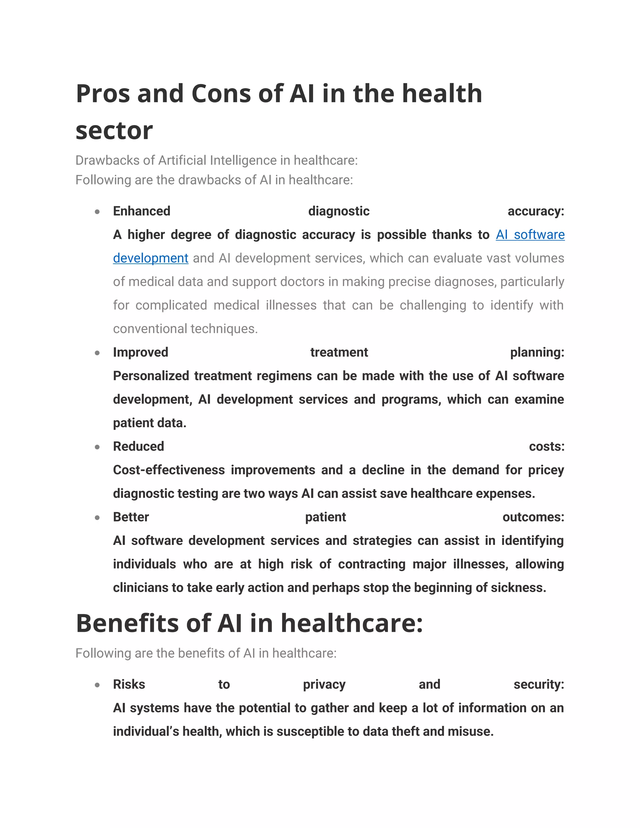 The Potential Of Artificial Intelligence In Healthcare Industry Pdf