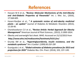Potential of edible plant in regulation of obesity and metabolic ...