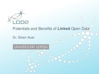 Potentials and Benefits of Linked Open Data

Dr. Sören Auer
 