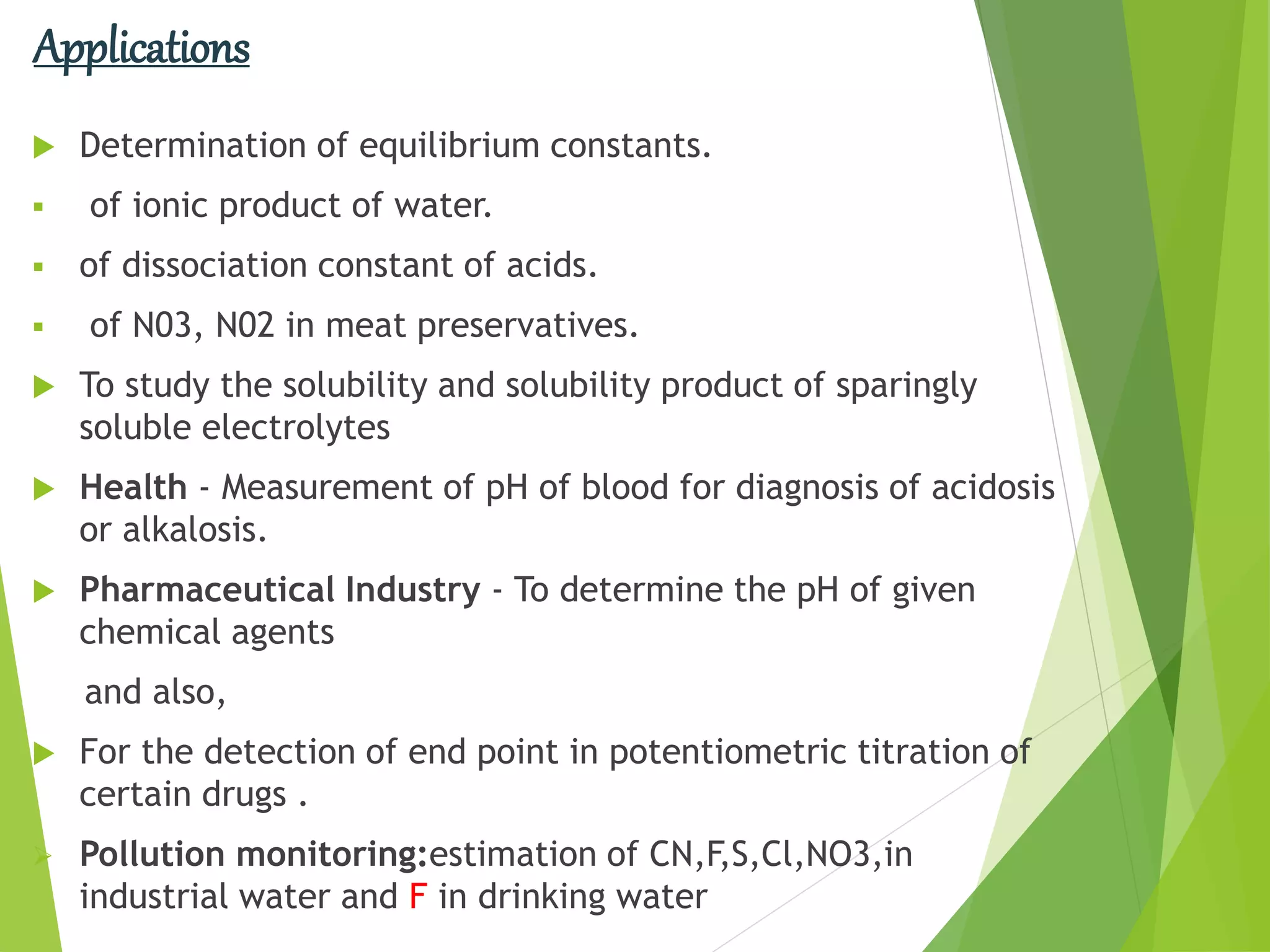 Potentiometry1 for mpharm ist sem notes