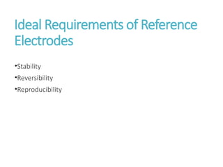 Analytical Determination by Potentiometric Methods | PPTX