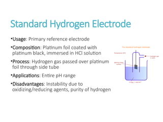 Analytical Determination by Potentiometric Methods | PPTX