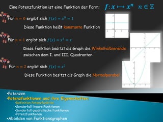 Zusammenhänge mit Wurzeln