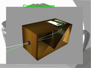 Camera obscura
MARK LESTER FLORES 2012
 