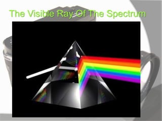 The Visible Ray Of The Spectrum
MARK LESTER FLORES 2012
 