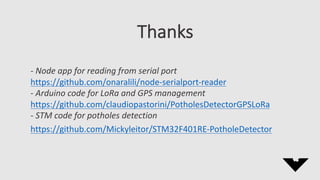 Pothole detector final presantation | PDF