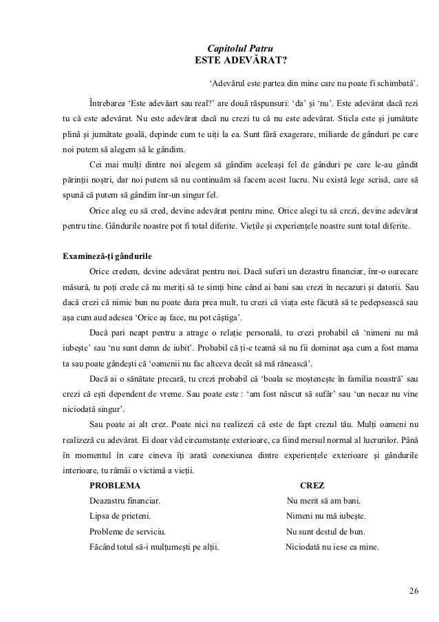 Poti sa ti vindeci viata