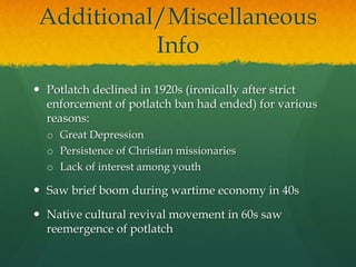 Potlatch | PPTX