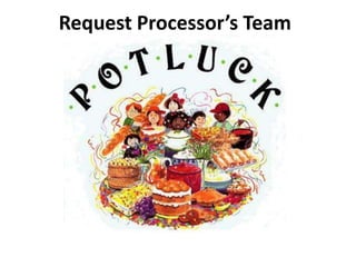 Request Processor’s Team 