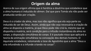 Origem da alma 
 