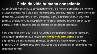 Ciclo da vida humana consciente 
 