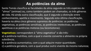 As potências da alma 
 