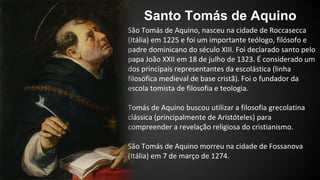 Santo Tomás de Aquino 
 