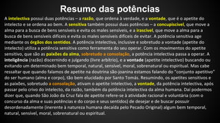 Resumo das potências 
 