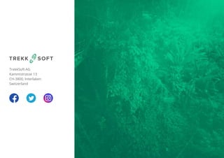 83
Travel
Trend
Report
2019
TrekkSoft AG
Kammistrasse 13
CH-3800, Interlaken
Switzerland
 