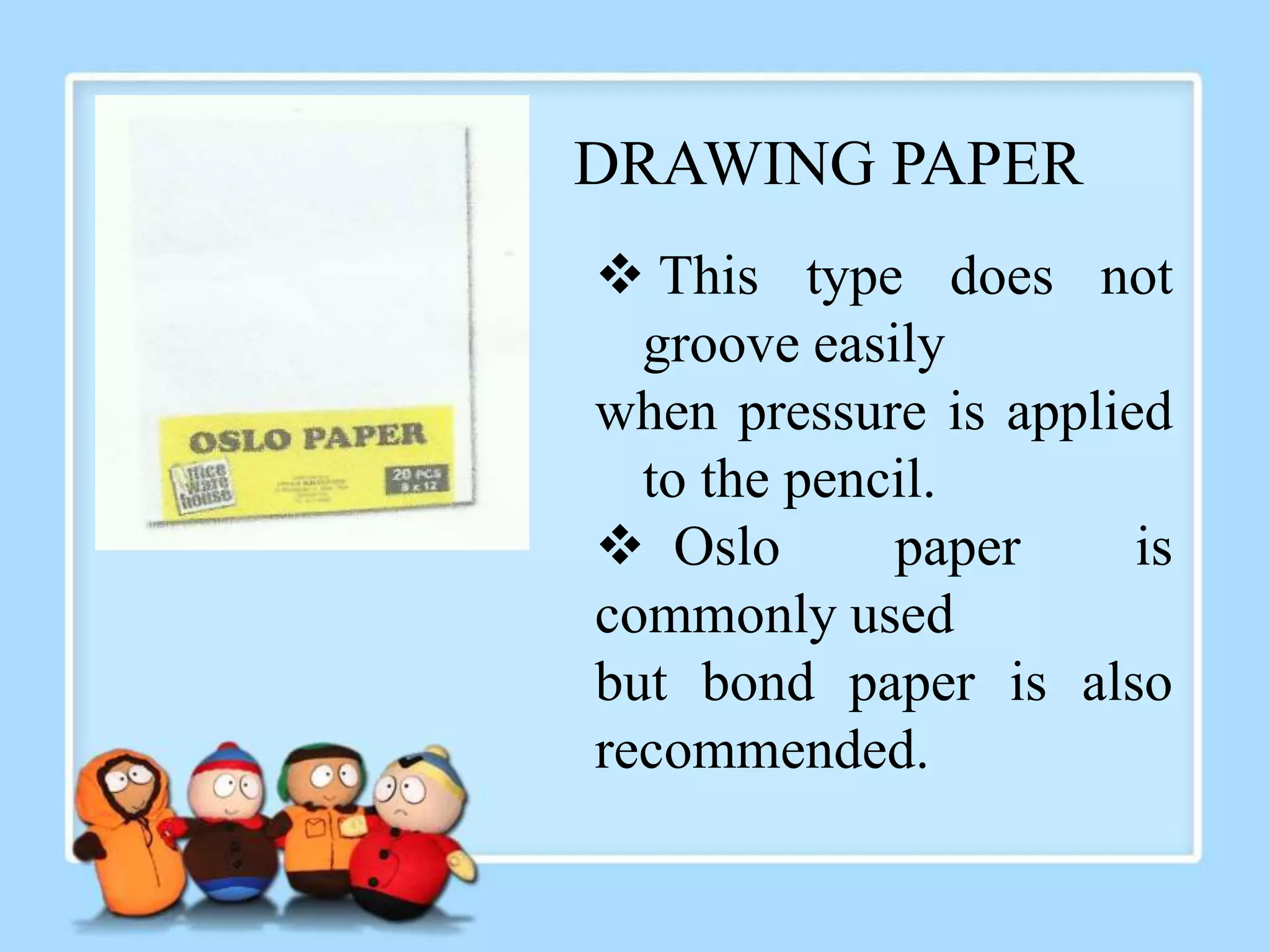 DRAFTING MATERIALS AND TOOLS ITS USES/FUNCTIONS PPT
