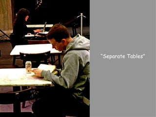 “ Separate Tables” 