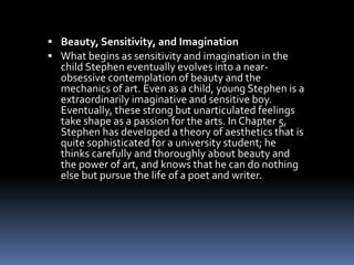 Potrait of an artist as a young man | PPTX