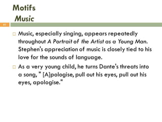 Potrait of an artist as a young man | PPTX