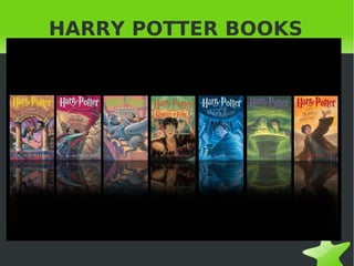 HARRY POTTER BOOKS Harry Potter and the Philosopher's Stone