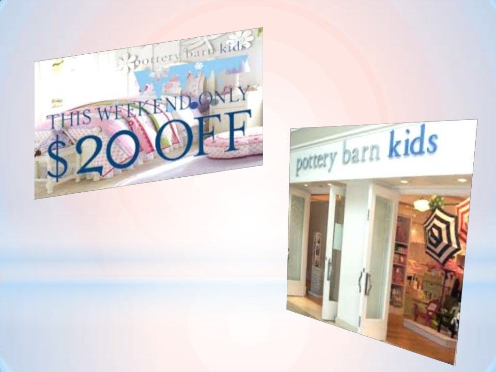 Pottery barn kids coupon code