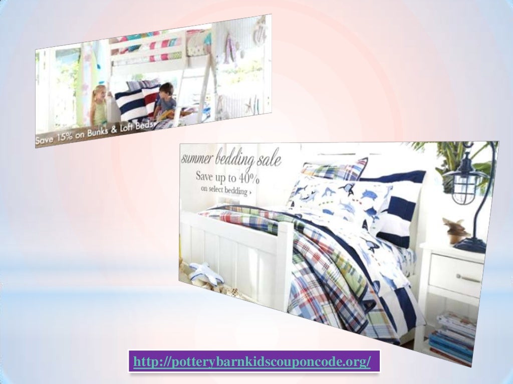 Pottery barn kids coupon code