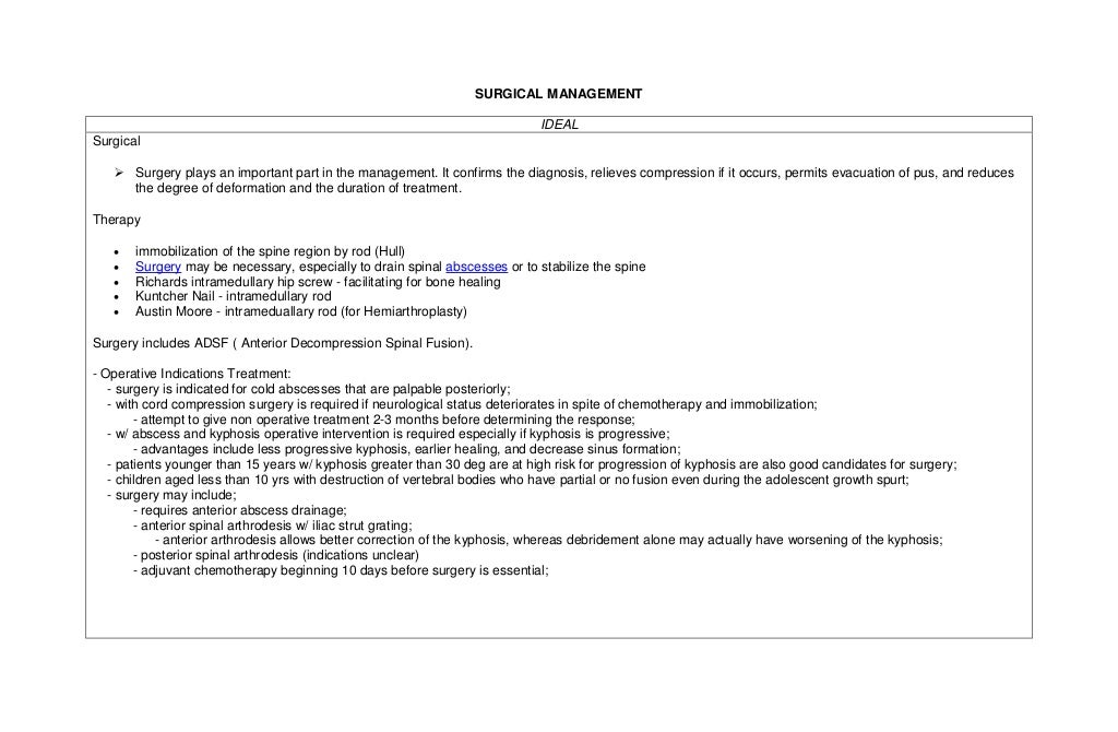 Pott S Disease Ncp Nursing Body Image vrogue.co